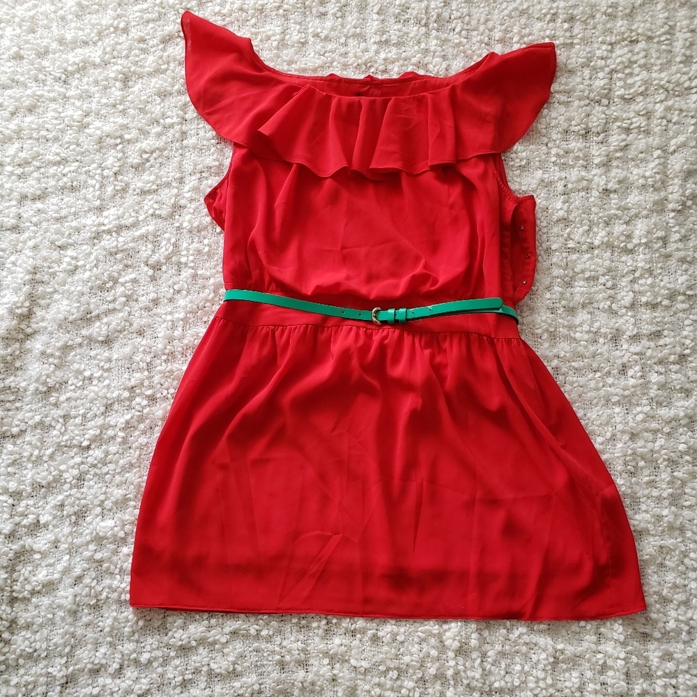 Bright Tangerine-Colored Dress from Nordstrom